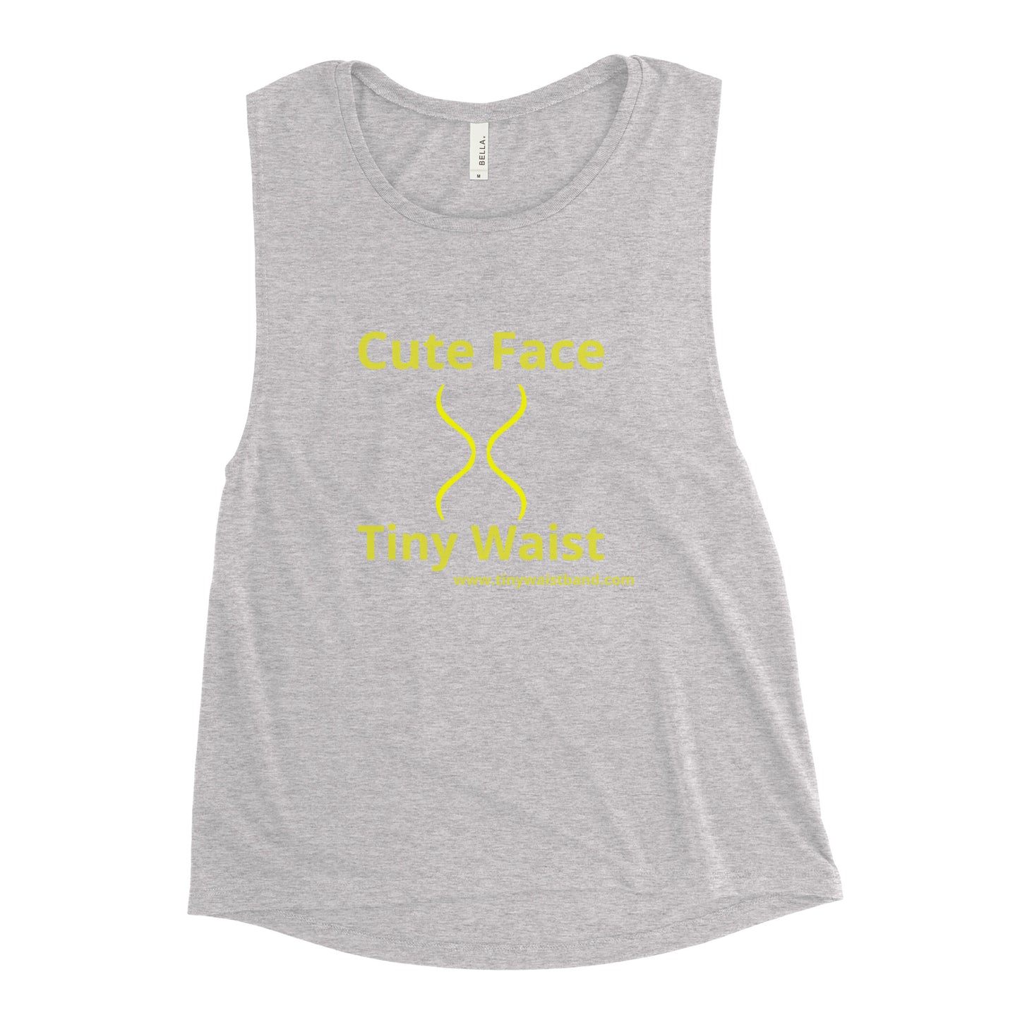 Ladies’ Cute Face Tiny Waist Muscle Tank