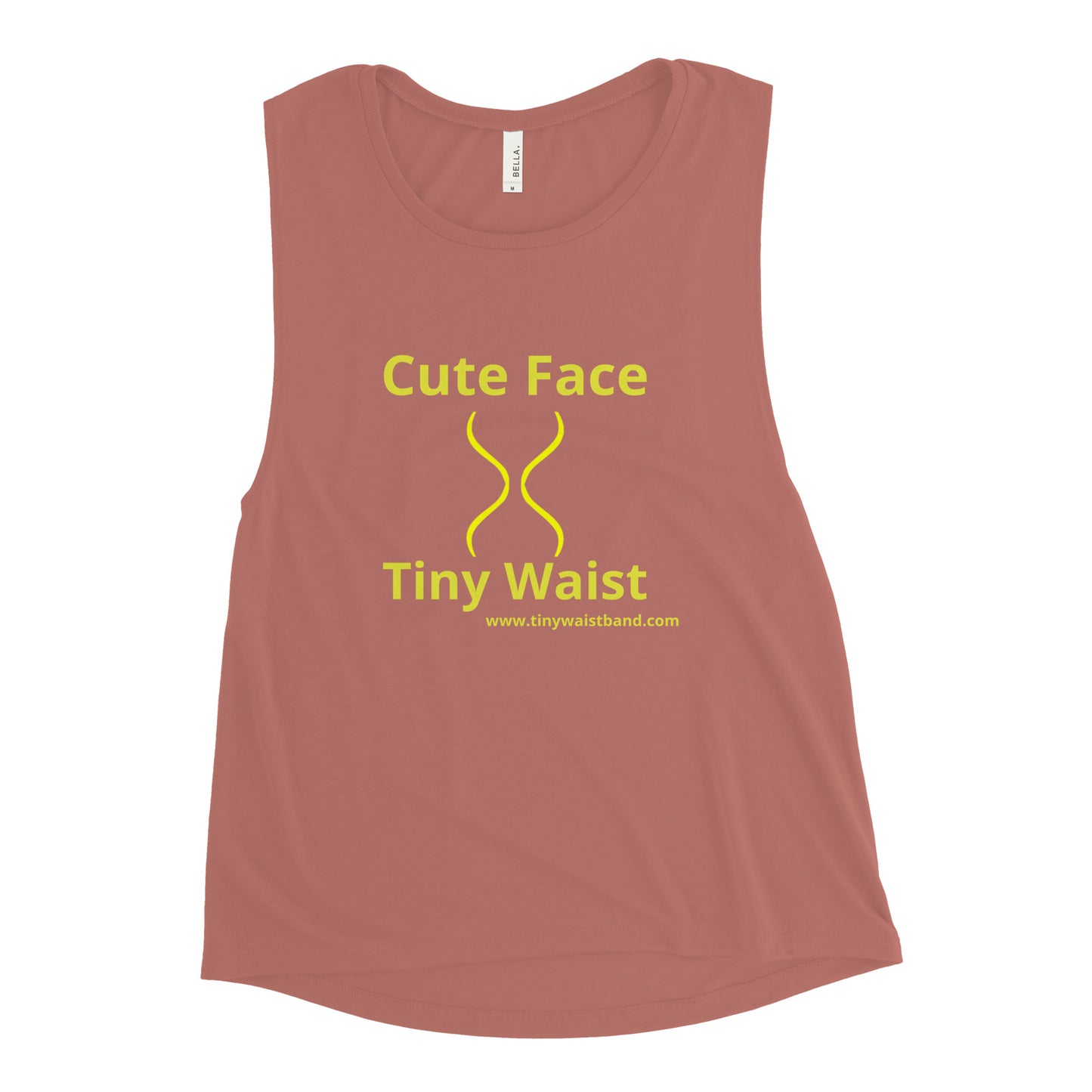 Ladies’ Cute Face Tiny Waist Muscle Tank